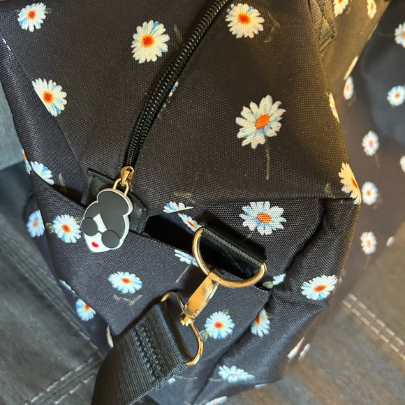Small daisy print duffel bag - brand Alice and Olivia - Picture 3 of 7